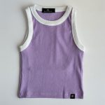 کراپ تاپ نوار سفید کوتاه - Image 2