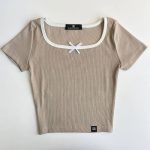 کراپ تاپ یقه خشتی - Image 2