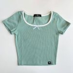 کراپ تاپ یقه خشتی - Image 5