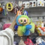 آویز لبوبو(labubu) انرژی رنگین کمانی - Image 3