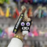 جاکلیدی سیلیکونی چشم قلمبه کرومی