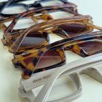 عینک دودی miu miu مستطیلی - Image 2