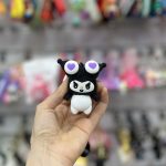 جاکلیدی سیلیکونی چشم قلمبه کرومی - Image 2