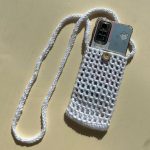 کیف بافت گوشی دکمه گرد - Image 4