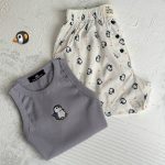 ست کراپ و شلوارک