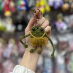 آویز بافت قورباغه دست دراز