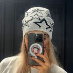 کلاه بافت بدون لبه(Y2K)