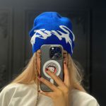 کلاه بافت بدون لبه(Y2K)