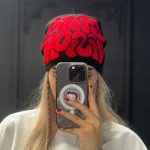 کلاه بافت بدون لبه(Y2K)