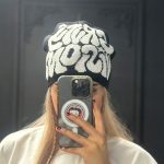 کلاه بافت بدون لبه(Y2K)