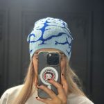 کلاه بافت بدون لبه(Y2K)