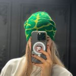 کلاه بافت بدون لبه(Y2K)