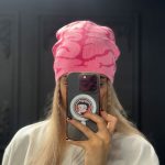 کلاه بافت بدون لبه(Y2K)