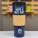 تراول ماگ طرح دور سیلیکونی nice - Image 4