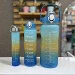 قمقمه سه قلو آبی نفتی