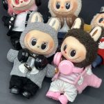 عروسک لبوبو لباس کت دار