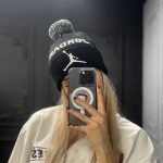 کلاه بافت پوم دار برند - Image 6