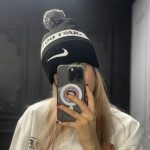 کلاه بافت پوم دار برند - Image 4