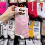 جوراب ساقدار هپی مپی رنگی - Image 11