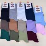 جوراب ساقدار هپی مپی رنگی