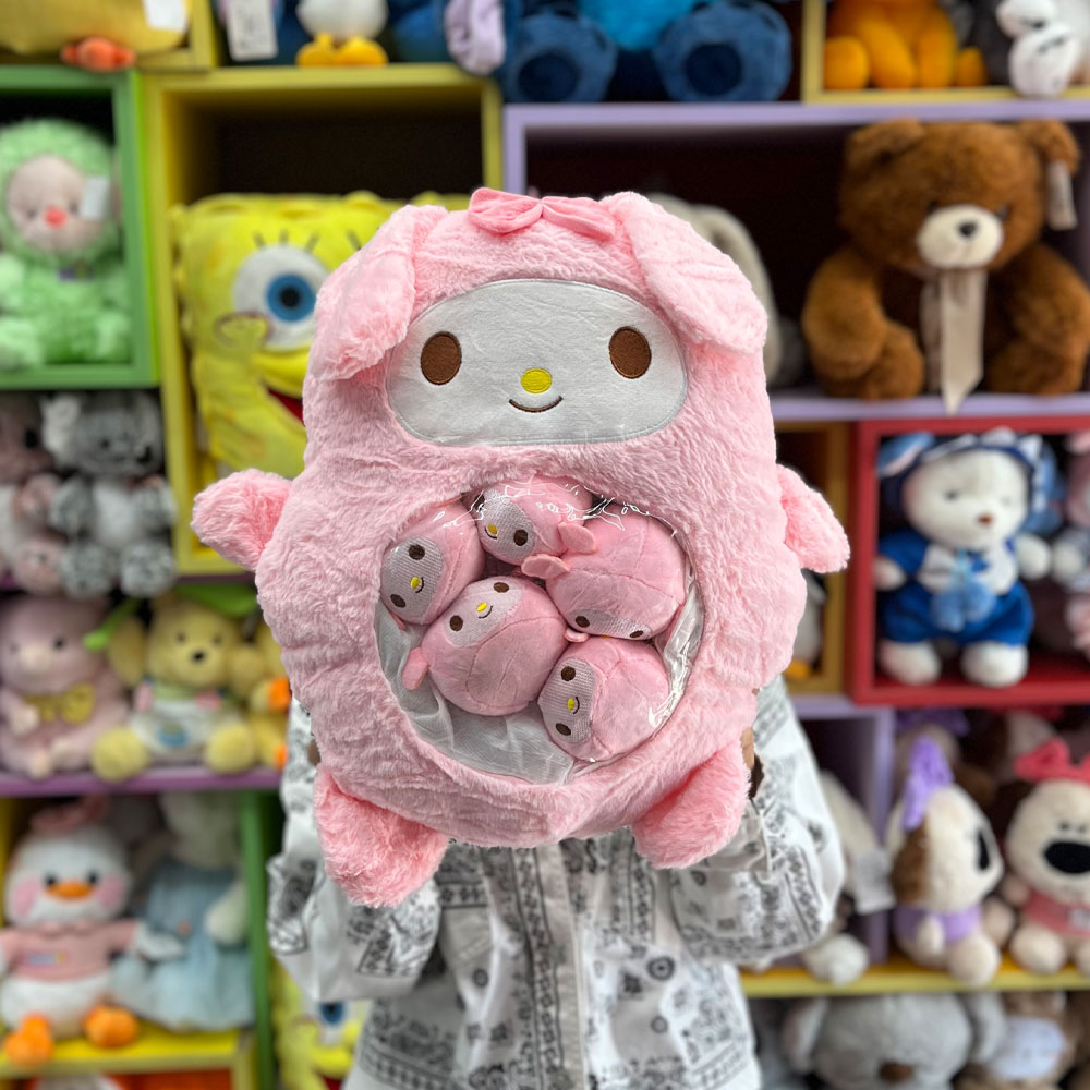 شکم-ملودی عروسک ملودی بالشتی بچه دار - Image 1