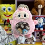 عروسک لبوبو بالشتی بچه دار - Image 4