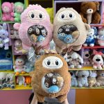 عروسک لبوبو بالشتی بچه دار