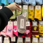 جوراب حوله ای نیم ساق رنگی - Image 6