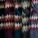 جوراب پشمی کوکو زیر زانو لوزی