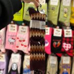 جوراب پشمی کوکو زیر زانو لوزی - Image 3