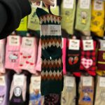 جوراب پشمی کوکو زیر زانو لوزی - Image 2