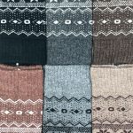 جوراب پشمی کوکو زیر زانو زیگزاگی