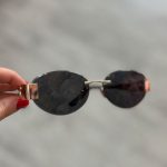 عینک دودی سلین مشکی - Image 2