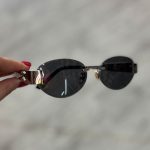 عینک دودی سلین مشکی - Image 3