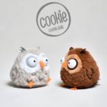 عروسک جغد شاخدار