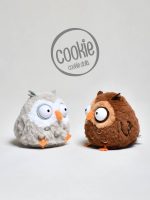 عروسک جغد شاخدار