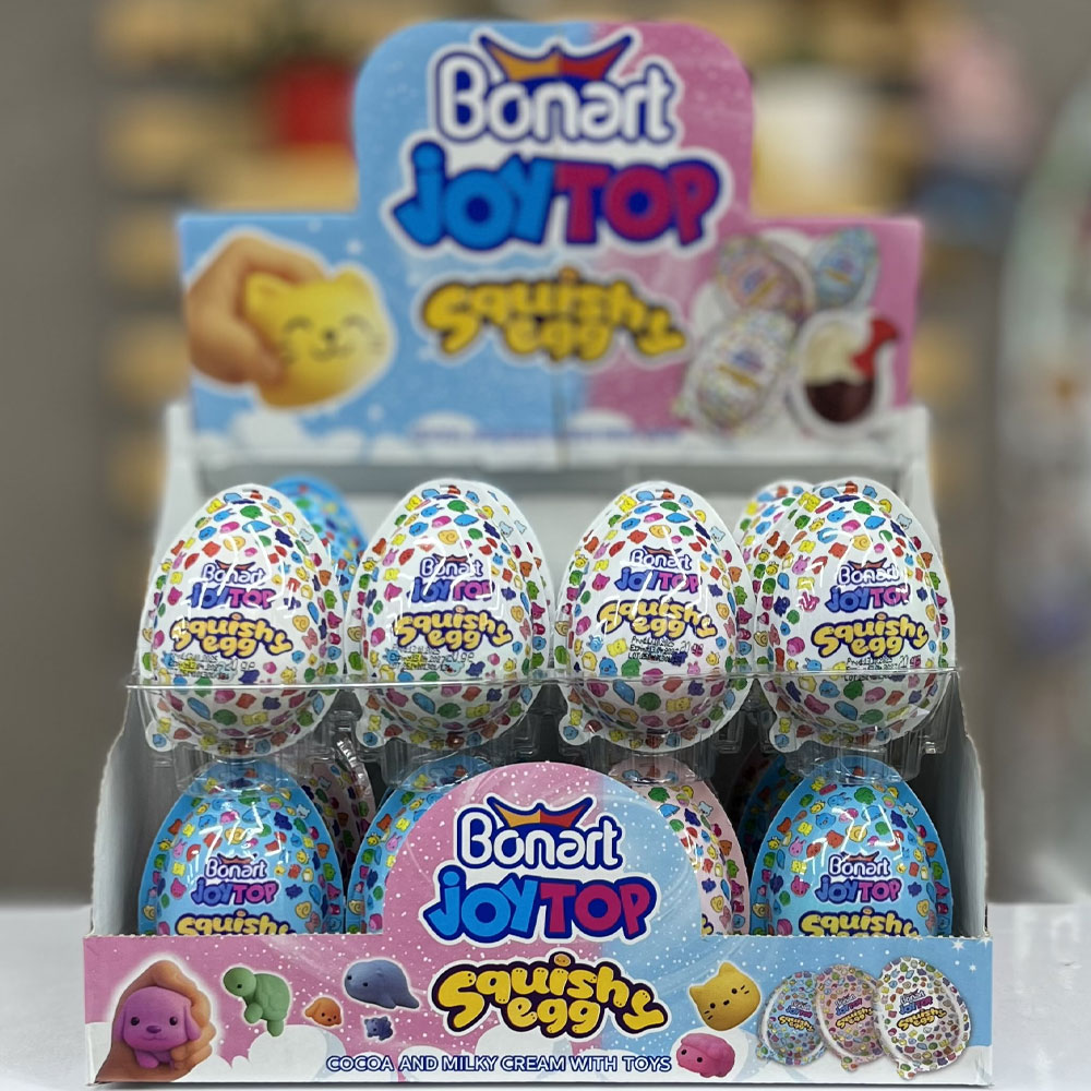 جوی-تاپ شکلات جوی تاپ تخم مرغی اسکوییشی - Image 1