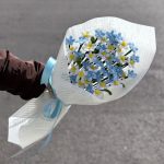 دسته گل بافت گل ریز