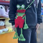 کیف بافت دهن گشاد قورباغه