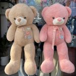عروسک خرس سه قلب 115 سانتی