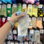 جوراب کنگره ای طرح دار - Image 4