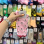 جوراب کنگره ای طرح دار - Image 2
