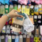 جوراب کنگره ای پاپیون