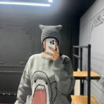 کلاه بافت گوشدار - Image 5